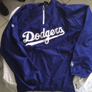 Majestic Dodgers Jacket with removable sleeves